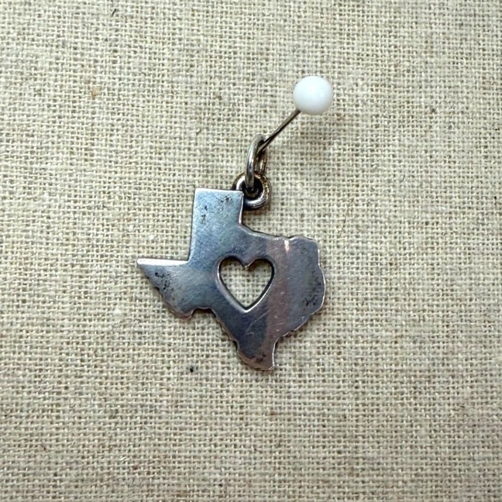 James Avery Deep In The Heart of Texas Charm